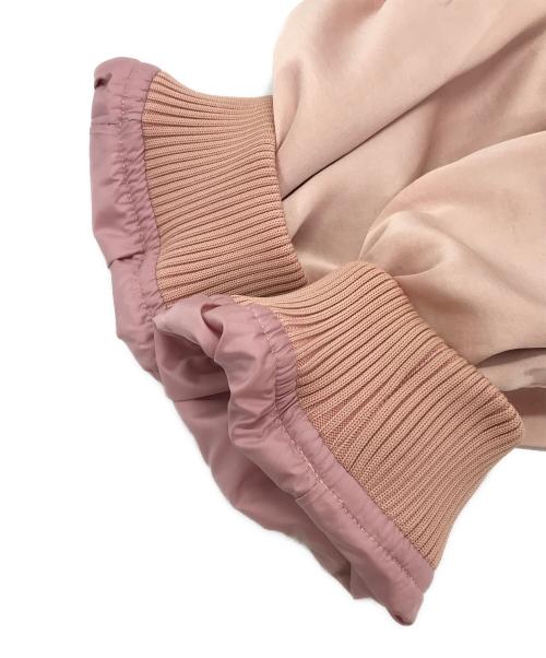 YSTRDY'S TMRRW（イエスタデイズトゥモロウ）YSTRDY'S TMRRW (イエスタデイズトゥモロウ) MA-1ジャケット ピンク サイズ:Mの古着・服飾アイテム