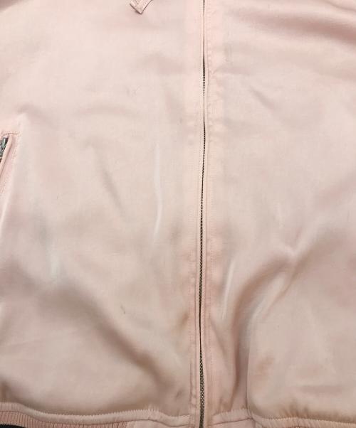 YSTRDY'S TMRRW（イエスタデイズトゥモロウ）YSTRDY'S TMRRW (イエスタデイズトゥモロウ) MA-1ジャケット ピンク サイズ:Mの古着・服飾アイテム