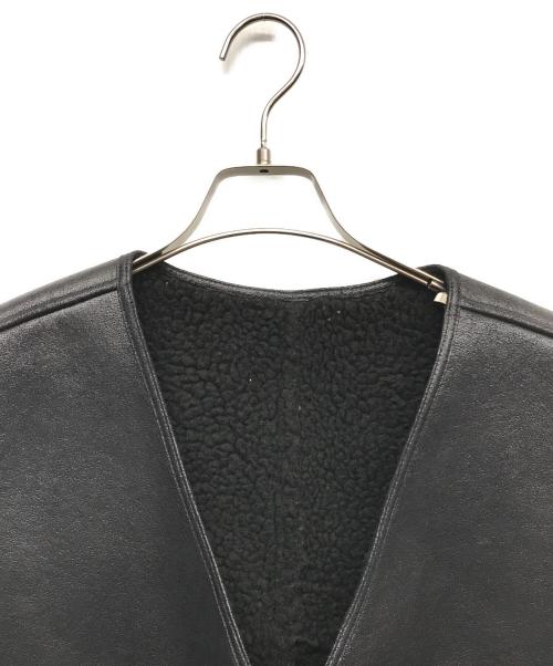 SUPREME（シュプリーム）SUPREME (シュプリーム) REVERSIBLE FAUX SHEARLING WORK VEST ブラック サイズ:XLの古着・服飾アイテム