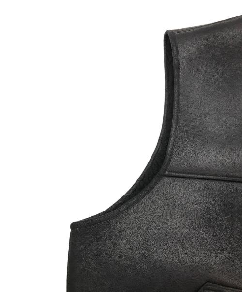 SUPREME（シュプリーム）SUPREME (シュプリーム) REVERSIBLE FAUX SHEARLING WORK VEST ブラック サイズ:XLの古着・服飾アイテム