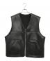 SUPREME（シュプリーム）の古着「REVERSIBLE FAUX SHEARLING WORK VEST」｜ブラック