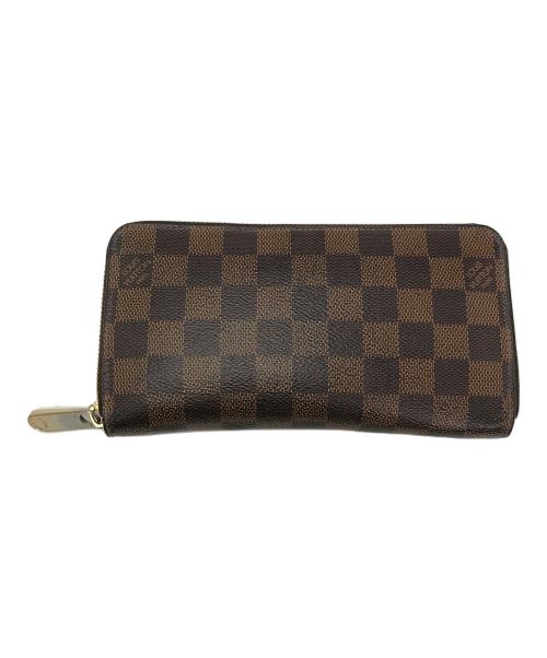 LOUIS VUITTON（ルイ ヴィトン）LOUIS VUITTON (ルイ ヴィトン) ジッピー・ウォレット ローズ・バレリーヌ ブラウンの古着・服飾アイテム