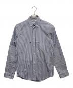 KENZOケンゾー）の古着「ストライプシャツ」｜ブルー