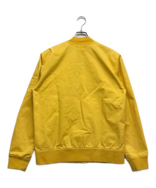 NUDIE JEANS（ヌーディー・ジーンズ）NUDIE JEANS (ヌーディー・ジーンズ) アレキサンダーボンバージャケット イエロー サイズ:Mの古着・服飾アイテム