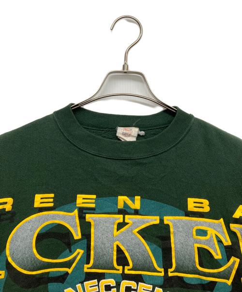 GAME DAY（ゲーム デイ）GAME DAY (ゲーム デイ) プリントスウェット グリーン サイズ:XLの古着・服飾アイテム