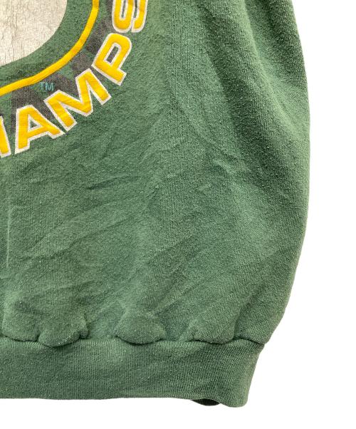 GAME DAY（ゲーム デイ）GAME DAY (ゲーム デイ) プリントスウェット グリーン サイズ:XLの古着・服飾アイテム