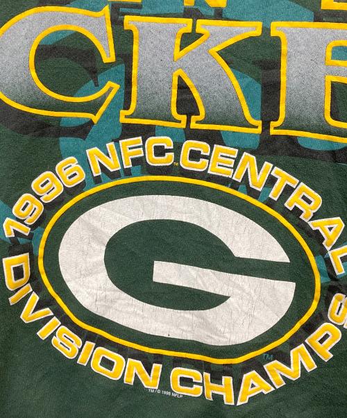 GAME DAY（ゲーム デイ）GAME DAY (ゲーム デイ) プリントスウェット グリーン サイズ:XLの古着・服飾アイテム