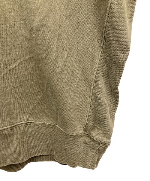 Eddie Bauer（エディーバウアー）Eddie Bauer (エディーバウアー) ロゴ刺繍スウェット カーキ サイズ:Lの古着・服飾アイテム