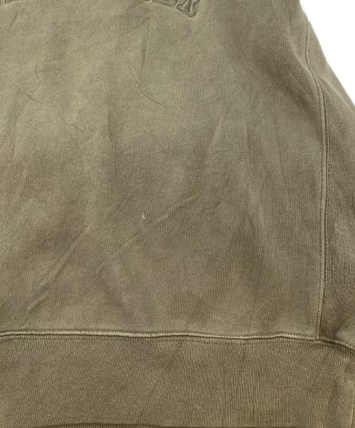 Eddie Bauer（エディーバウアー）Eddie Bauer (エディーバウアー) ロゴ刺繍スウェット カーキ サイズ:Lの古着・服飾アイテム