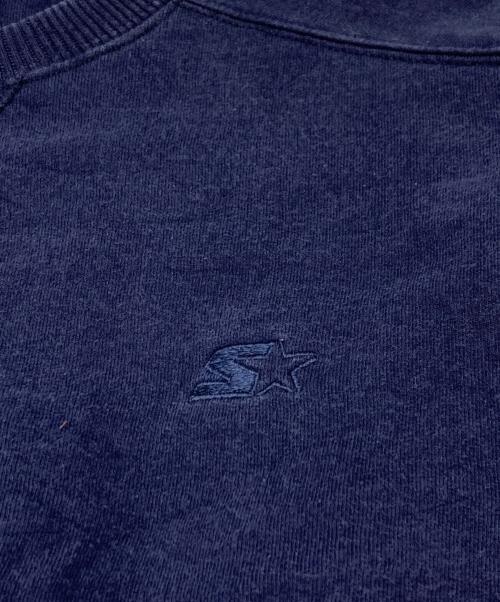 STARTER（スターター）STARTER (スターター) ワンポイントスウェット ネイビー サイズ:XLの古着・服飾アイテム