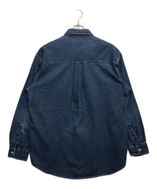 CHAPS（チャップス）CHAPS (チャップス) ボタンダウンシャツ インディゴ サイズ:Lの古着・服飾アイテム