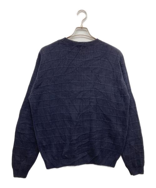 IZOD（アイゾッド）IZOD (アイゾッド) ロゴニット ネイビー サイズ:Ｍの古着・服飾アイテム