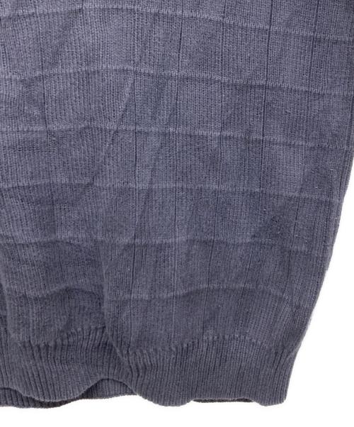 IZOD（アイゾッド）IZOD (アイゾッド) ロゴニット ネイビー サイズ:Ｍの古着・服飾アイテム