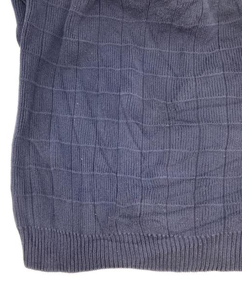 IZOD（アイゾッド）IZOD (アイゾッド) ロゴニット ネイビー サイズ:Ｍの古着・服飾アイテム