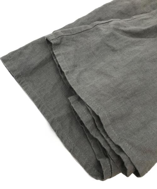 fog linen work（フォグリネンワーク）fog linen work (フォグリネンワーク) リネンワンピース グレー サイズ:記載無の古着・服飾アイテム