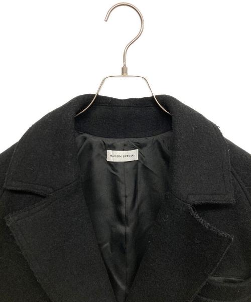 MAISON SPECIAL（メゾンスペシャル）MAISON SPECIAL (メゾンスペシャル) スーパー140ルーズジャケットコート ブラック サイズ:FREEの古着・服飾アイテム