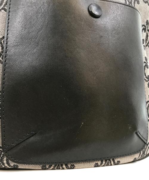 CELINE（セリーヌ）CELINE (セリーヌ) マカダム柄ハンドバッグ グレーの古着・服飾アイテム