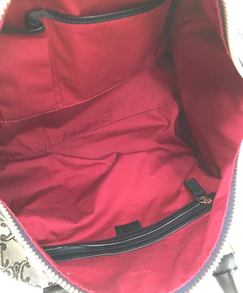 CELINE（セリーヌ）CELINE (セリーヌ) マカダム柄ハンドバッグ グレーの古着・服飾アイテム