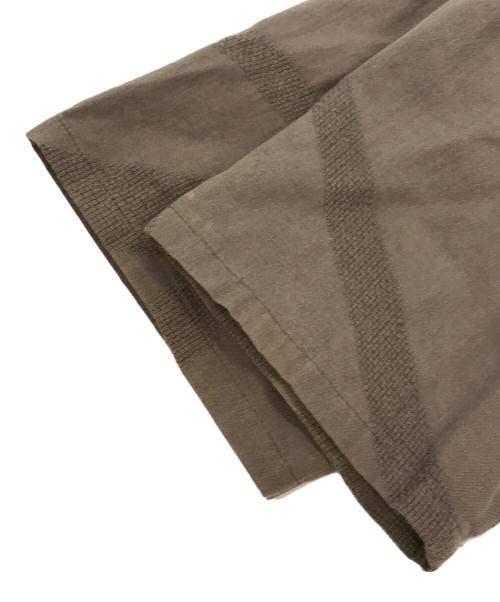 慈雨（ジウ）慈雨 (ジウ) ビッグカラーロングコート ブラウン サイズ:40の古着・服飾アイテム