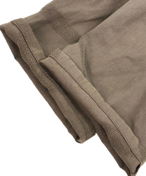 慈雨（ジウ）慈雨 (ジウ) ビッグカラーロングコート ブラウン サイズ:40の古着・服飾アイテム