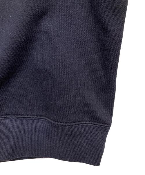 BLUE BLUE（ブルーブルー）BLUE BLUE (ブルーブルー) プリントスウェット ネイビー サイズ:Ｓの古着・服飾アイテム