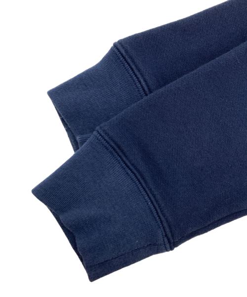 BLUE BLUE（ブルーブルー）BLUE BLUE (ブルーブルー) プリントスウェット ネイビー サイズ:Ｓの古着・服飾アイテム
