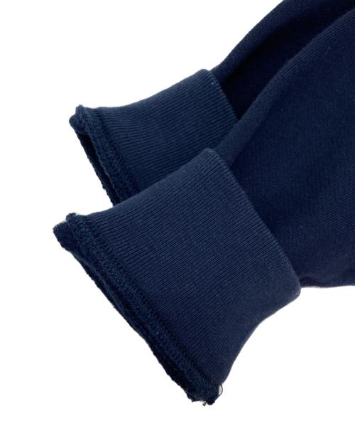 BLUE BLUE（ブルーブルー）BLUE BLUE (ブルーブルー) プリントスウェット ネイビー サイズ:Ｓの古着・服飾アイテム