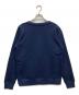 BLUE BLUE (ブルーブルー) プリントスウェット ネイビー サイズ:Ｓ：3500円