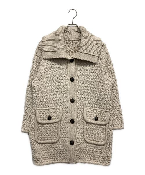 MACKINTOSH（マッキントッシュ）MACKINTOSH (マッキントッシュ) ニットカーディガン ベージュ サイズ:44の古着・服飾アイテム