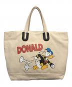NOMADIS×DISNEYノマディス×ディズニー）の古着「キャンバストートバッグ」｜ベージュ