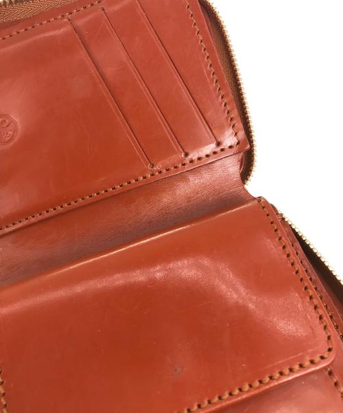 GLENROYAL（グレンロイヤル）GLENROYAL (グレンロイヤル) ZIP ARND SMALL WALLET ブラウンの古着・服飾アイテム