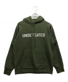 UNDEFEATED（アンディフィーテッド）の古着「プルオーバーパーカー」｜カーキ