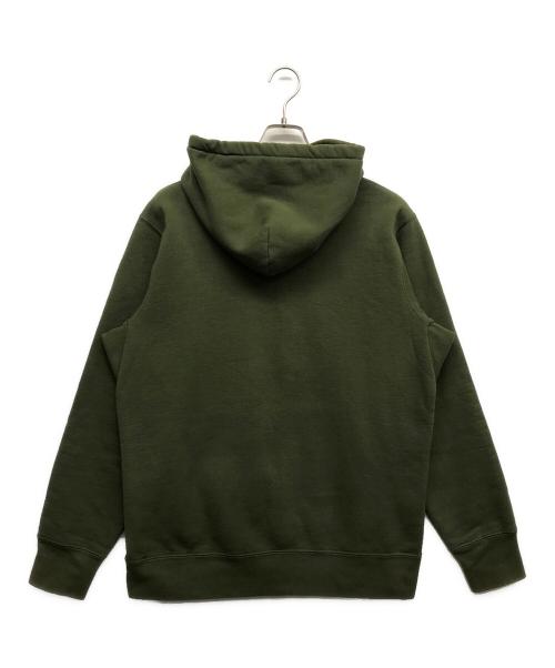 UNDEFEATED（アンディフィーテッド）UNDEFEATED (アンディフィーテッド) プルオーバーパーカー カーキ サイズ:Mの古着・服飾アイテム