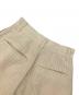 中古・古着 CLANE (クラネ) CURVE LINE PANTS ベージュ 未使用品：9000円