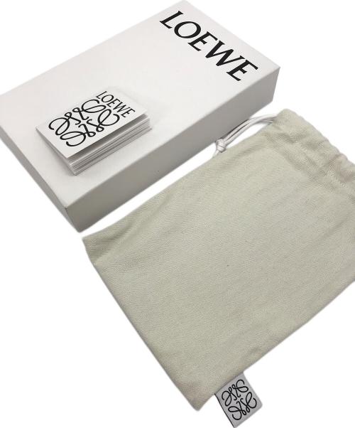 LOEWE（ロエベ）LOEWE (ロエベ) ソフトグレインカーフジップアラウンドウォレット ブラックの古着・服飾アイテム
