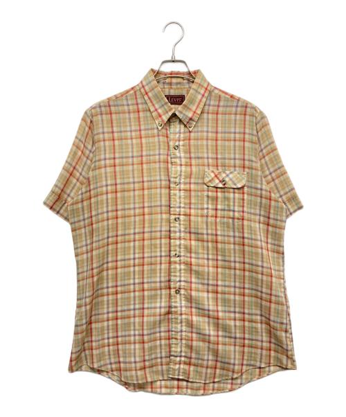 LEVI'S（リーバイス）LEVI'S (リーバイス) 半袖シャツ ベージュ サイズ:記載無の古着・服飾アイテム