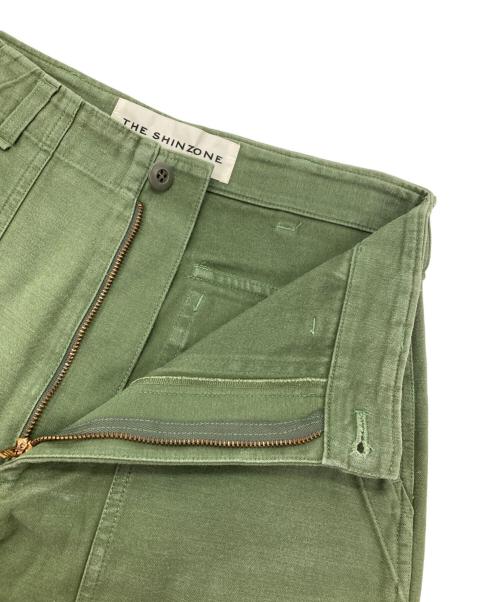 THE SHINZONE（ザ シンゾーン）THE SHINZONE (ザ シンゾーン) ベイカーパンツ グリーン サイズ:36の古着・服飾アイテム