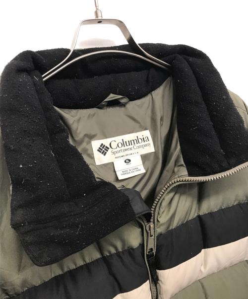 Columbia（コロンビア）Columbia (コロンビア) ダウンジャケット オリーブ サイズ:XLの古着・服飾アイテム