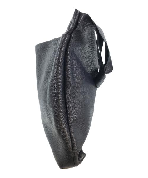 JIL SANDER NAVY（ジルサンダー ネイビー）JIL SANDER NAVY (ジルサンダー ネイビー) レザートートバッグ ネイビーの古着・服飾アイテム