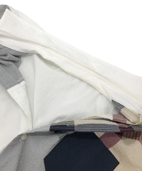 BLACK LABEL CRESTBRIDGE（ブラックレーベル クレストブリッジ）BLACK LABEL CRESTBRIDGE (ブラックレーベル クレストブリッジ) 半袖シャツ ホワイト サイズ:Ｍの古着・服飾アイテム