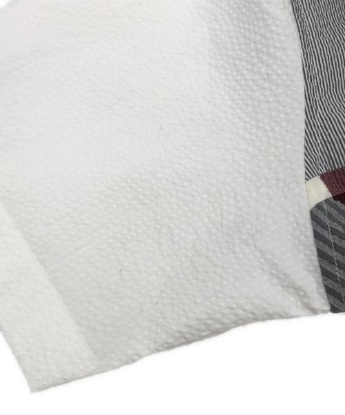 BLACK LABEL CRESTBRIDGE（ブラックレーベル クレストブリッジ）BLACK LABEL CRESTBRIDGE (ブラックレーベル クレストブリッジ) 半袖シャツ ホワイト サイズ:Ｍの古着・服飾アイテム