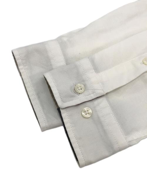 BLACK LABEL CRESTBRIDGE（ブラックレーベル クレストブリッジ）BLACK LABEL CRESTBRIDGE (ブラックレーベル クレストブリッジ) 長袖シャツ ホワイト サイズ:Mの古着・服飾アイテム