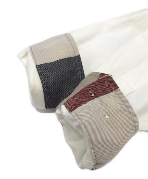 BLACK LABEL CRESTBRIDGE（ブラックレーベル クレストブリッジ）BLACK LABEL CRESTBRIDGE (ブラックレーベル クレストブリッジ) 長袖シャツ ホワイト サイズ:Mの古着・服飾アイテム