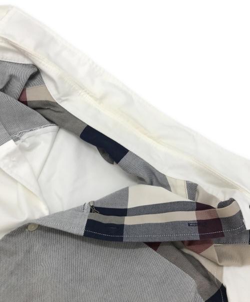 BLACK LABEL CRESTBRIDGE（ブラックレーベル クレストブリッジ）BLACK LABEL CRESTBRIDGE (ブラックレーベル クレストブリッジ) 長袖シャツ ホワイト サイズ:Mの古着・服飾アイテム