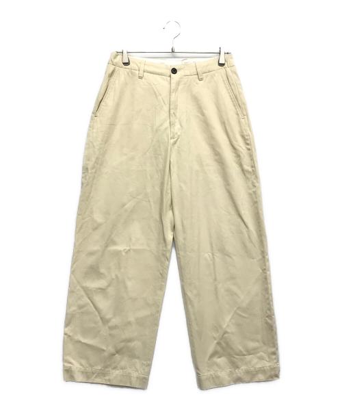 UNIVERSAL PRODUCTS.（ユニバーサルプロダクツ）UNIVERSAL PRODUCTS. (ユニバーサルプロダクツ) ノータック チノ パンツ / トラウザーズ ベージュ サイズ:1の古着・服飾アイテム