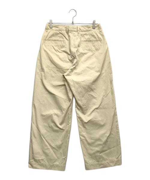 UNIVERSAL PRODUCTS.（ユニバーサルプロダクツ）UNIVERSAL PRODUCTS. (ユニバーサルプロダクツ) ノータック チノ パンツ / トラウザーズ ベージュ サイズ:1の古着・服飾アイテム