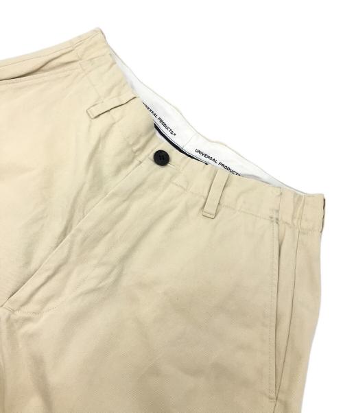 UNIVERSAL PRODUCTS.（ユニバーサルプロダクツ）UNIVERSAL PRODUCTS. (ユニバーサルプロダクツ) ノータック チノ パンツ / トラウザーズ ベージュ サイズ:1の古着・服飾アイテム