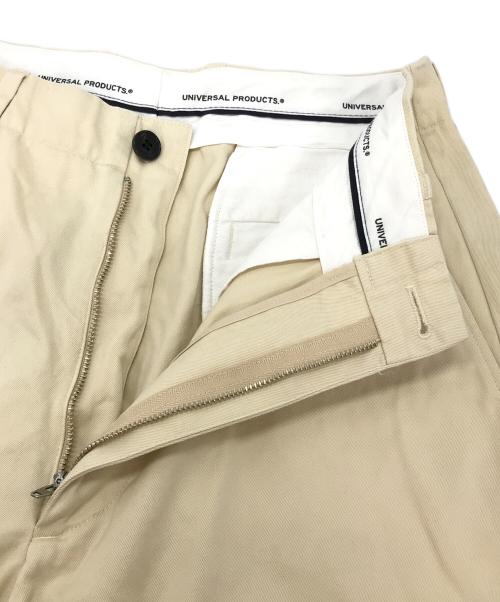 UNIVERSAL PRODUCTS.（ユニバーサルプロダクツ）UNIVERSAL PRODUCTS. (ユニバーサルプロダクツ) ノータック チノ パンツ / トラウザーズ ベージュ サイズ:1の古着・服飾アイテム