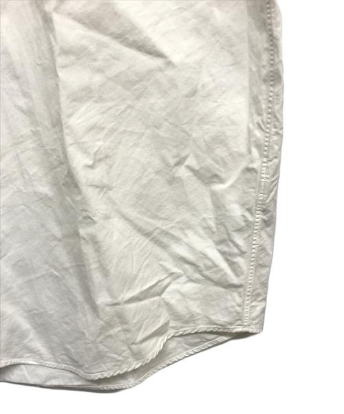ATON（エイトン）ATON (エイトン) COTTON TWILL OVERSIZED SHIRT ホワイト サイズ:04の古着・服飾アイテム