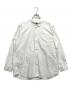 ATON（エイトン）の古着「COTTON TWILL OVERSIZED SHIRT」｜ホワイト